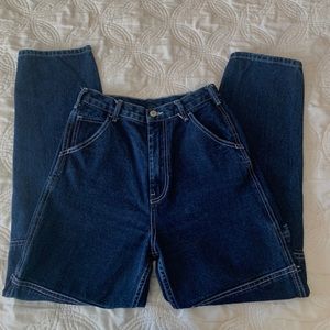 Ariana Dark Wash Painter Pants